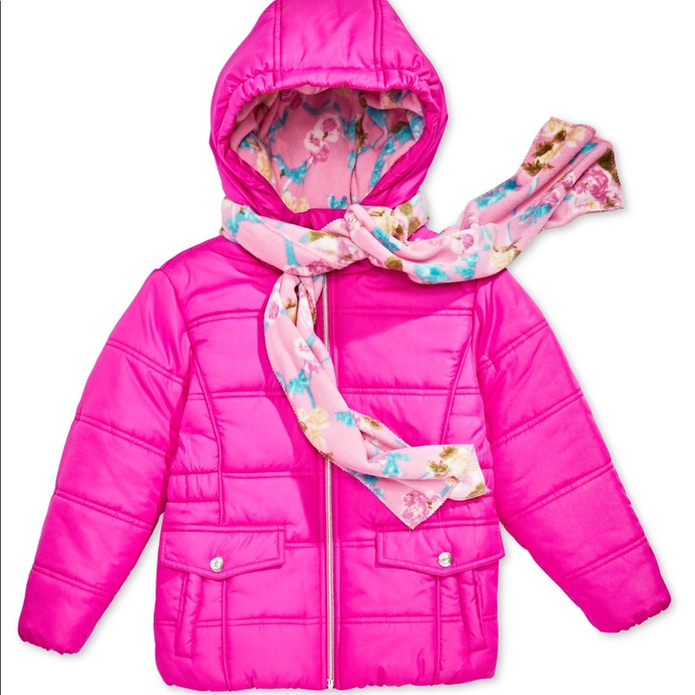 ❗️SOLD❗️Girls Hooded Puffer Jacket